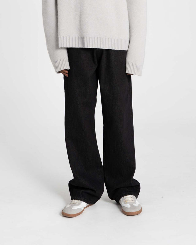 Baggy Denim Jeans Black