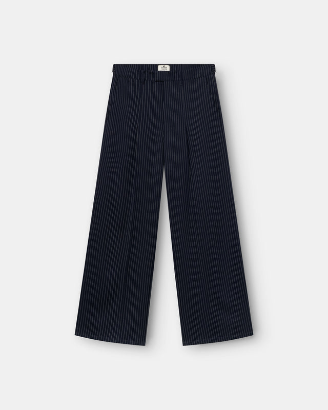 Baggy Suitpants Pinstriped dame