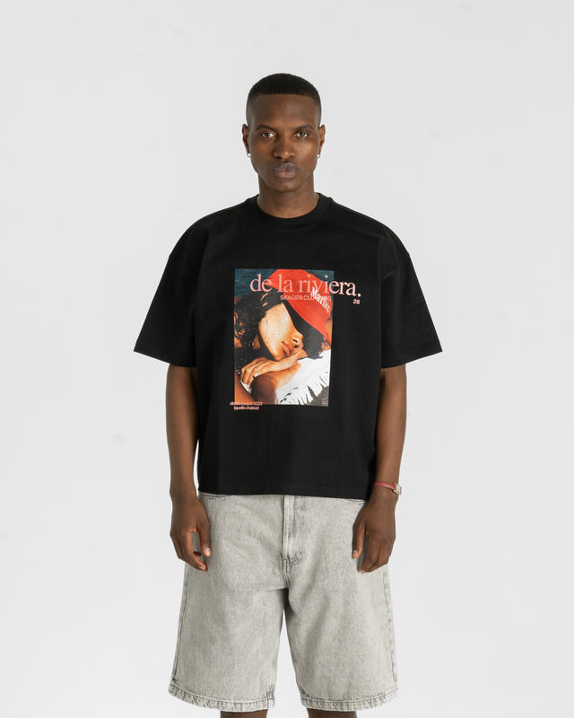 De la Riviera T-shirt Black