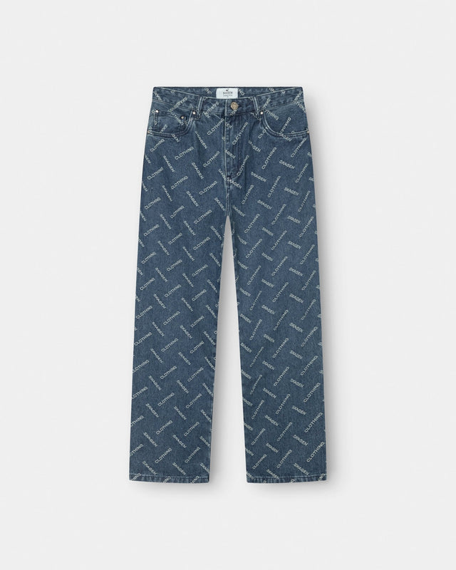 Monogram Denim Jeans Indigo | Skagen - clothing.dk