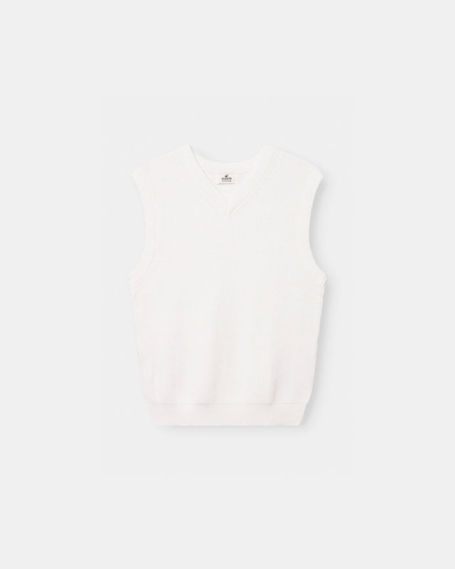 Strikvest Hvid | Skagen - clothing.dk