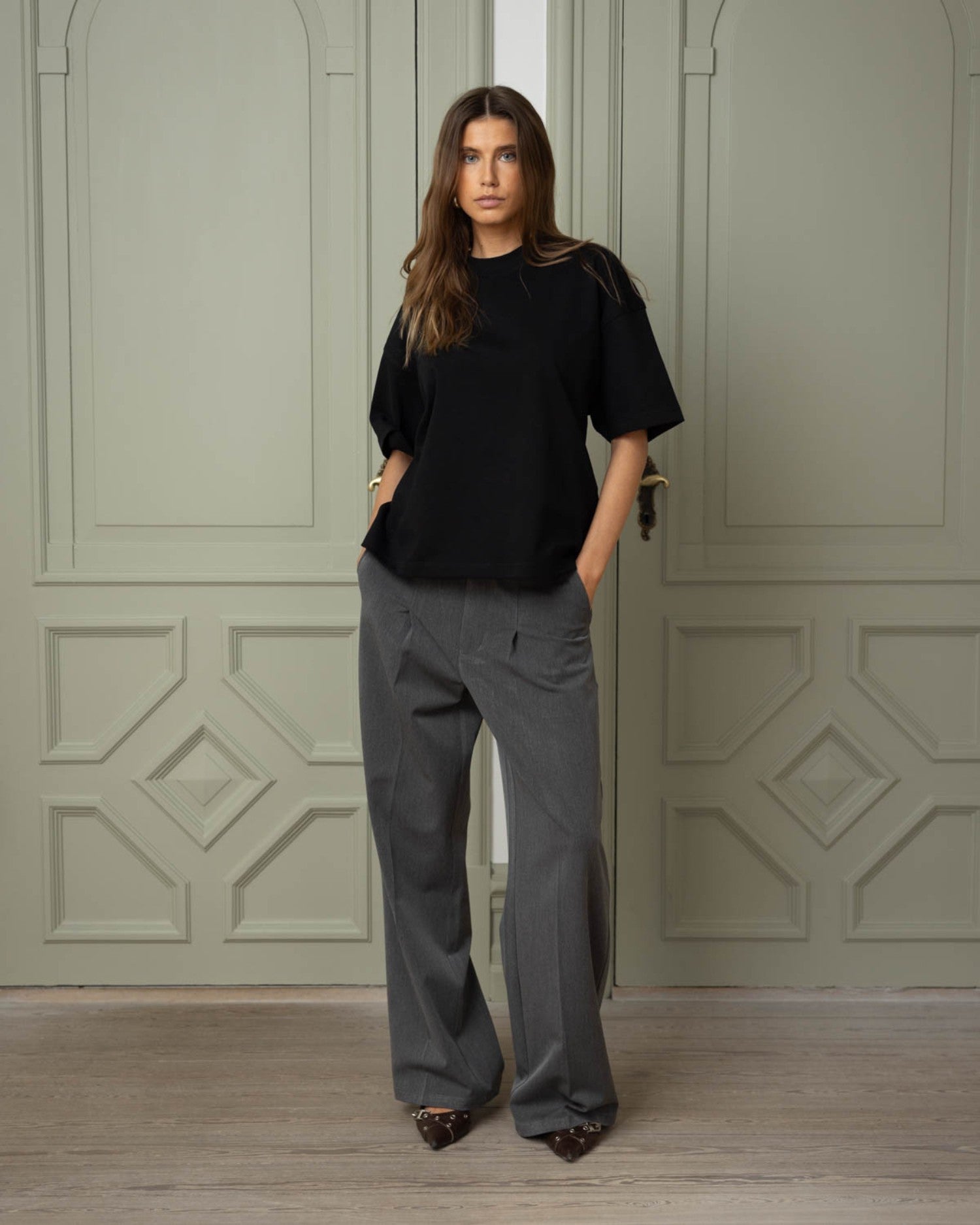 Blank T-Shirt schwarz