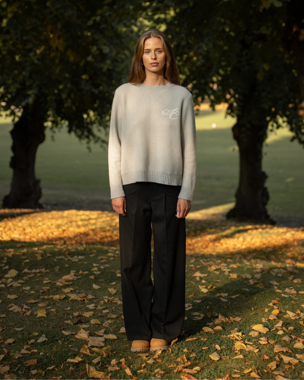 Baggy Suitpants Schwarze Damen