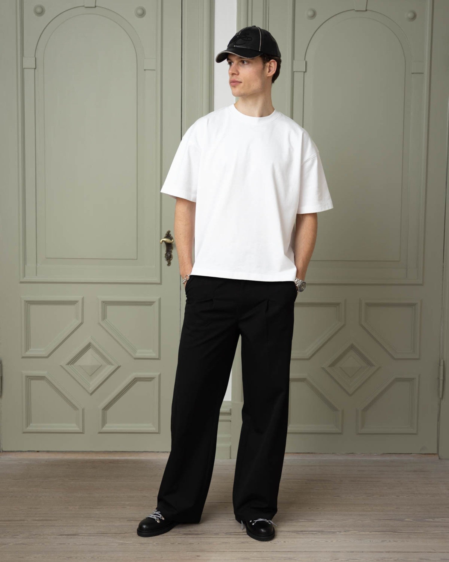 Leeres T-Shirt aus Weiß