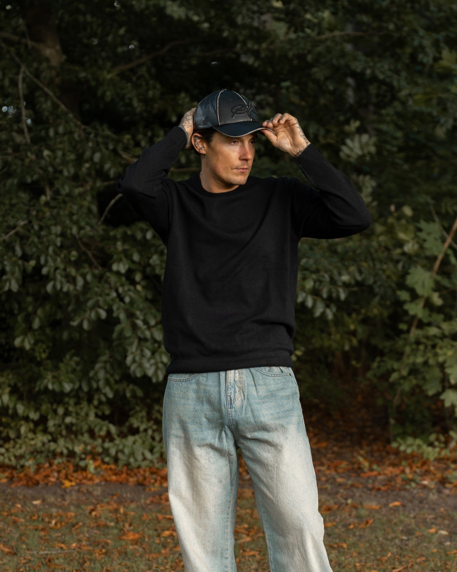 Strickpullover schwarz