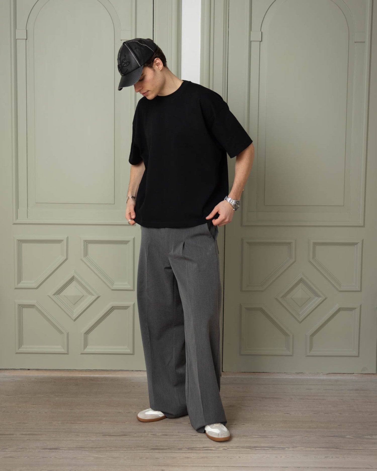 Blank T-Shirt schwarz