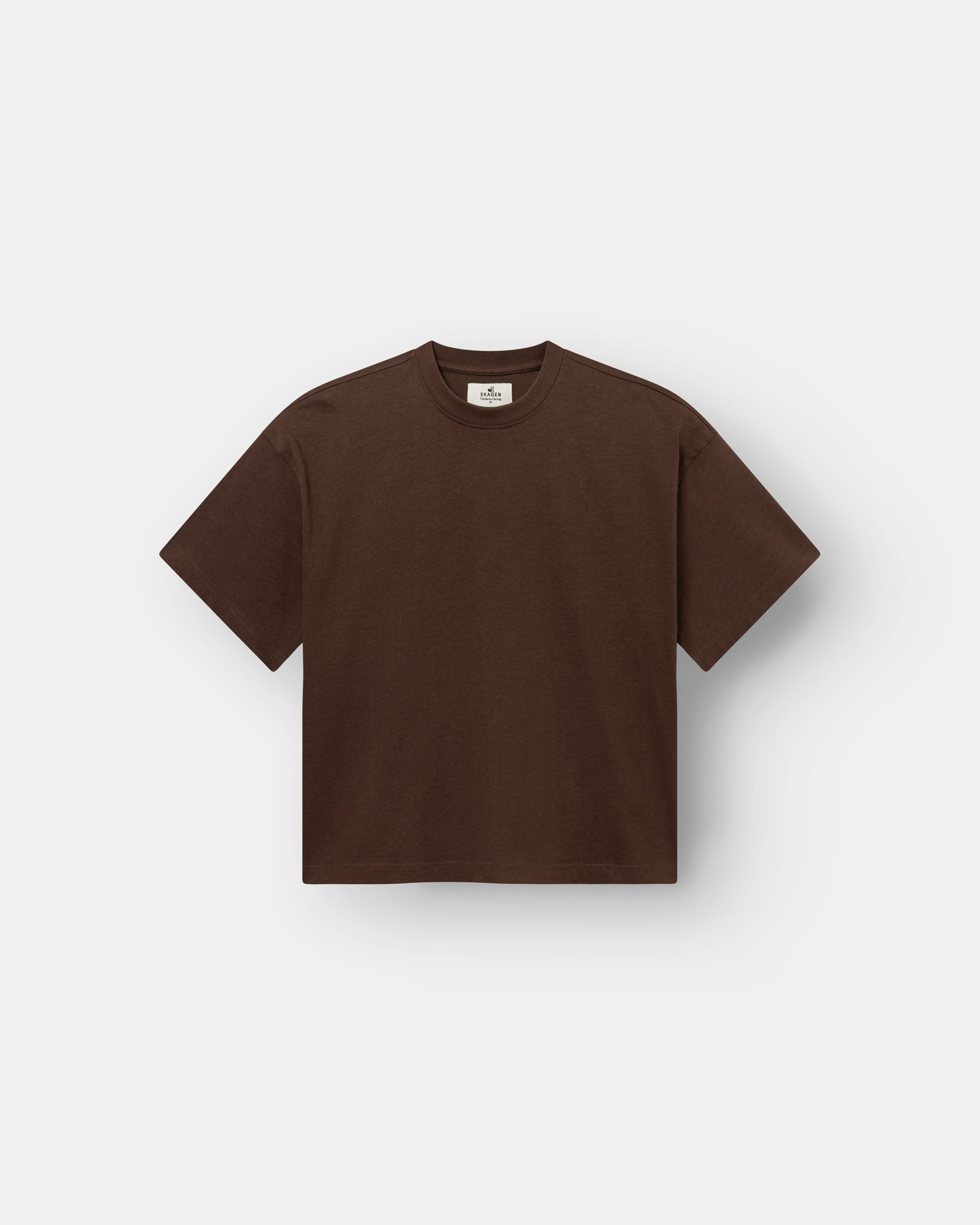 Leeres T-Shirt braun