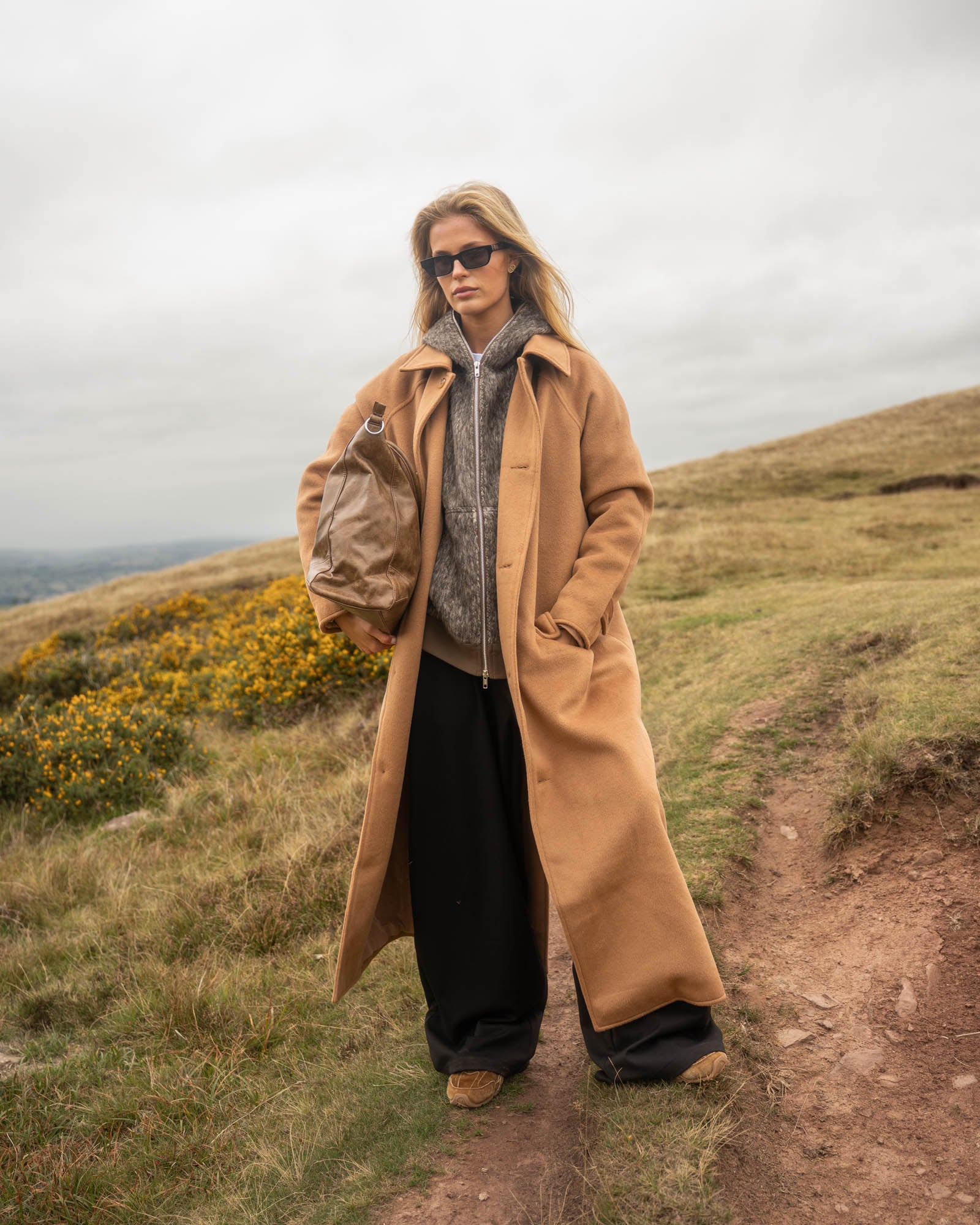 Raglan Coat Camel