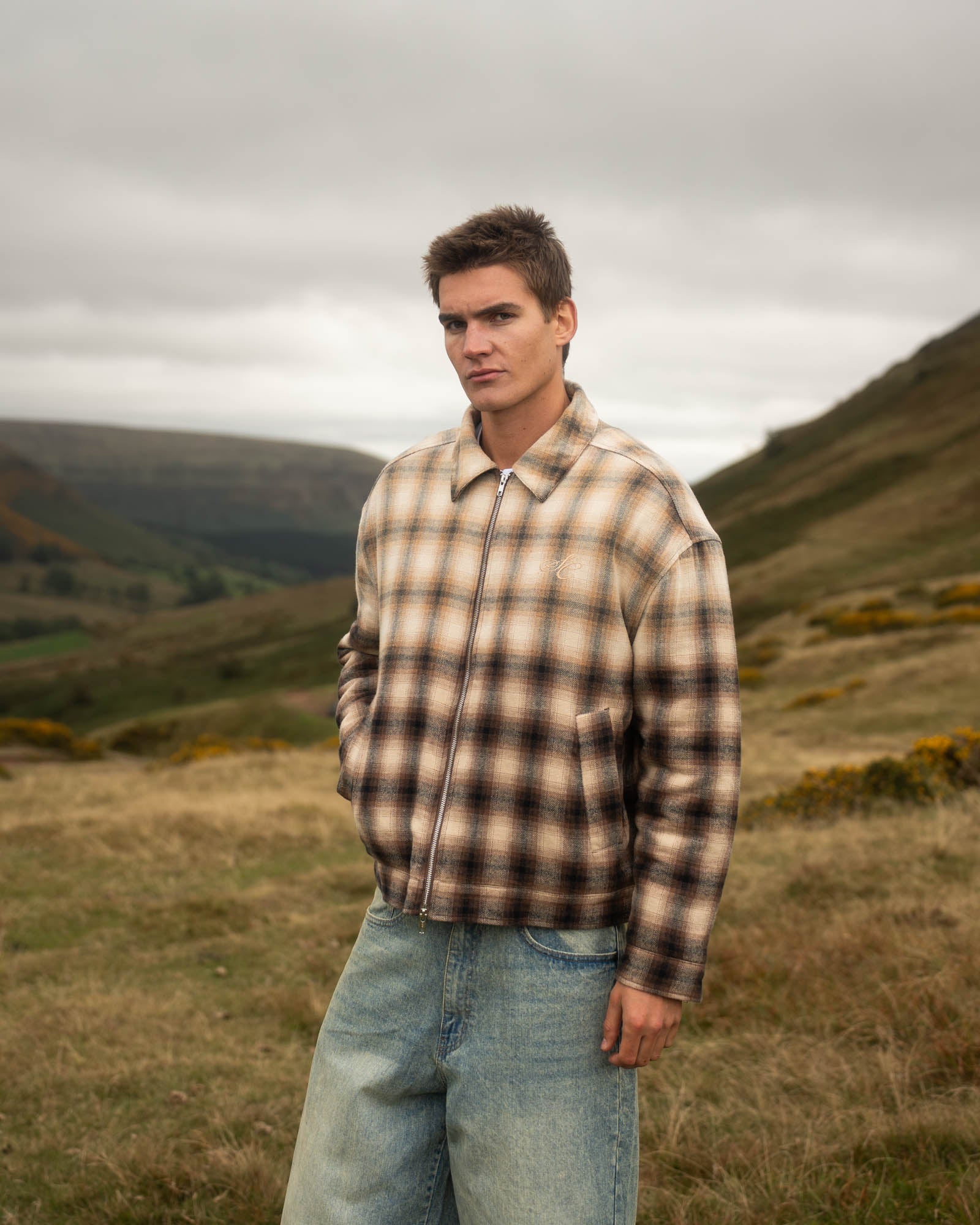 Sunfade Jacket Brown