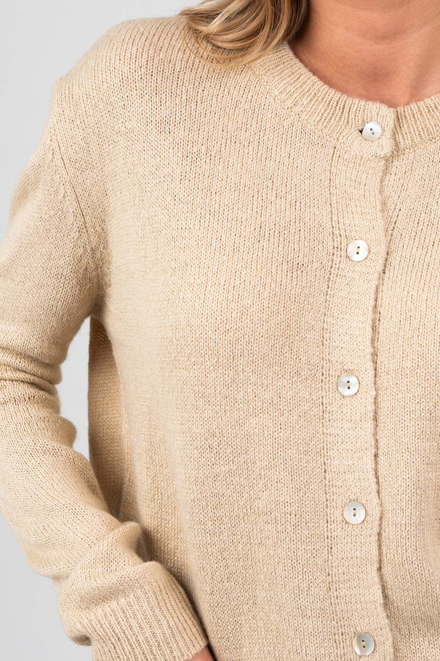 Light Weight Cardigan Beige