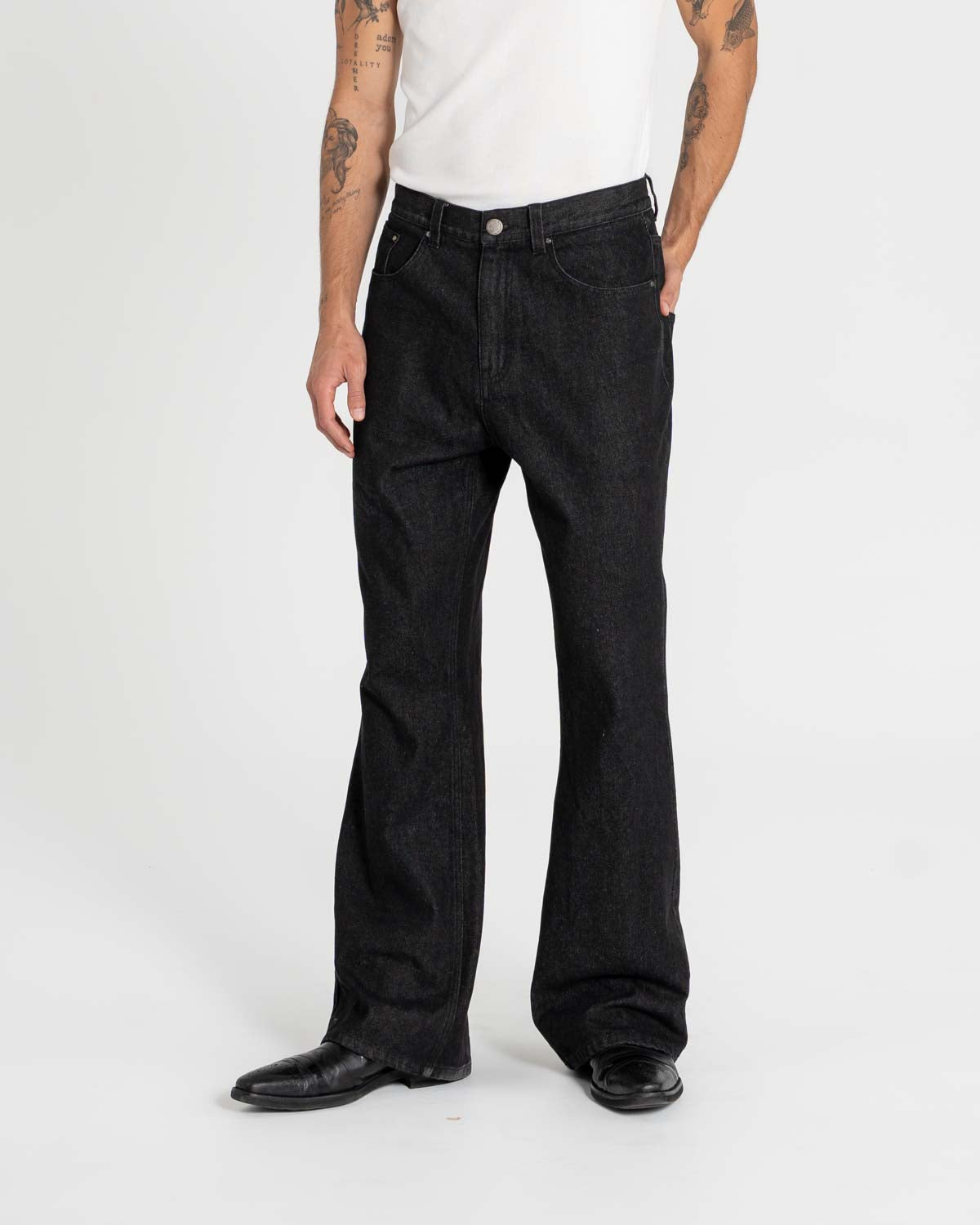 Bootcut -Jeans schwarz