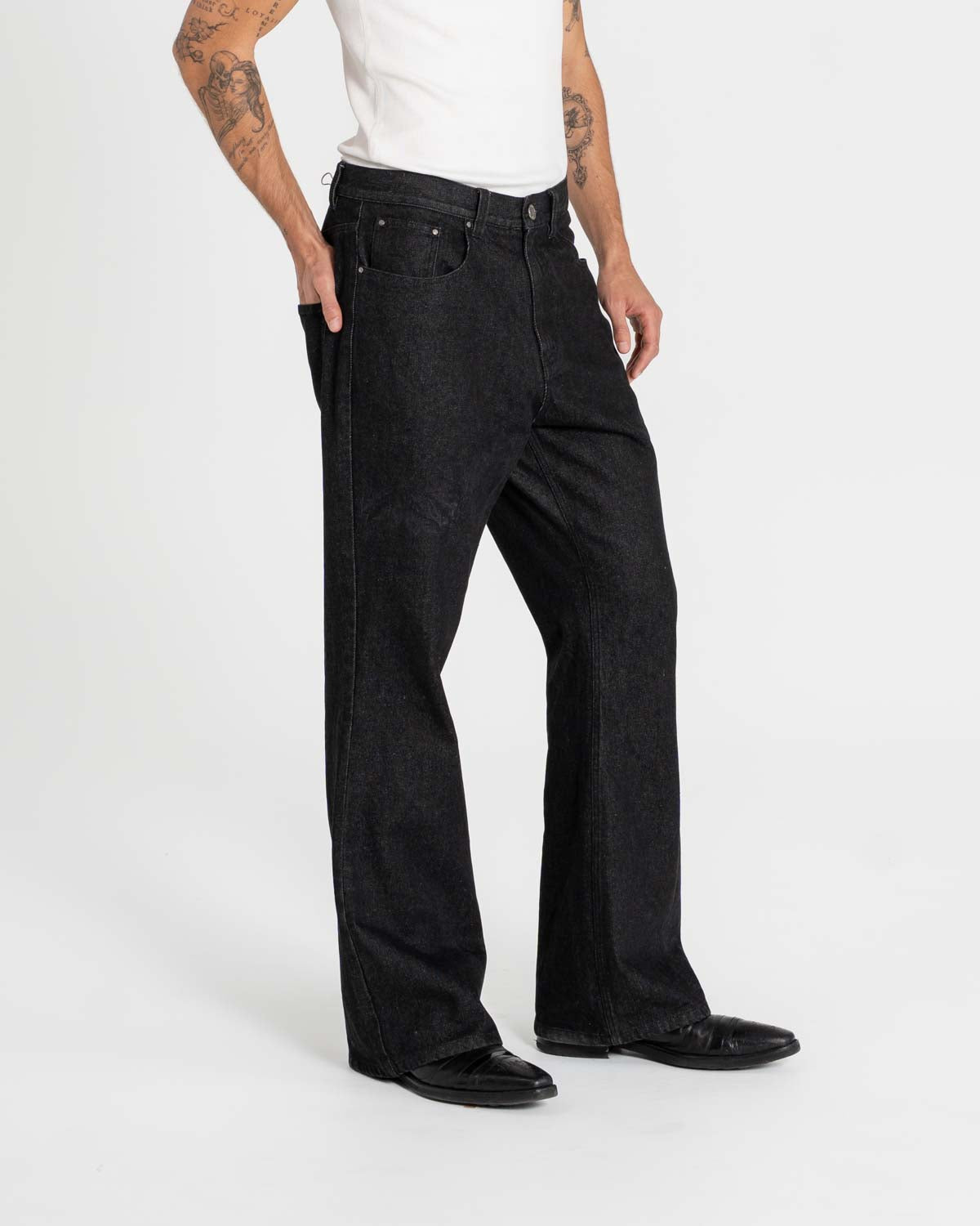 Bootcut Jeans Black