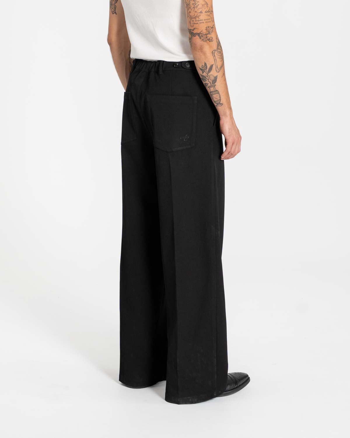 Baggy Suitpants Black