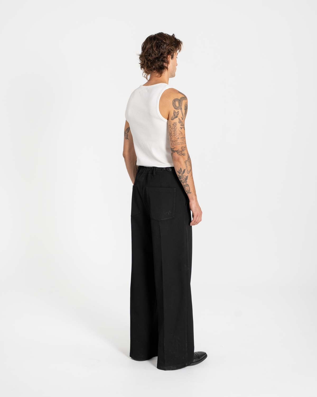 Baggy Suitpants Black