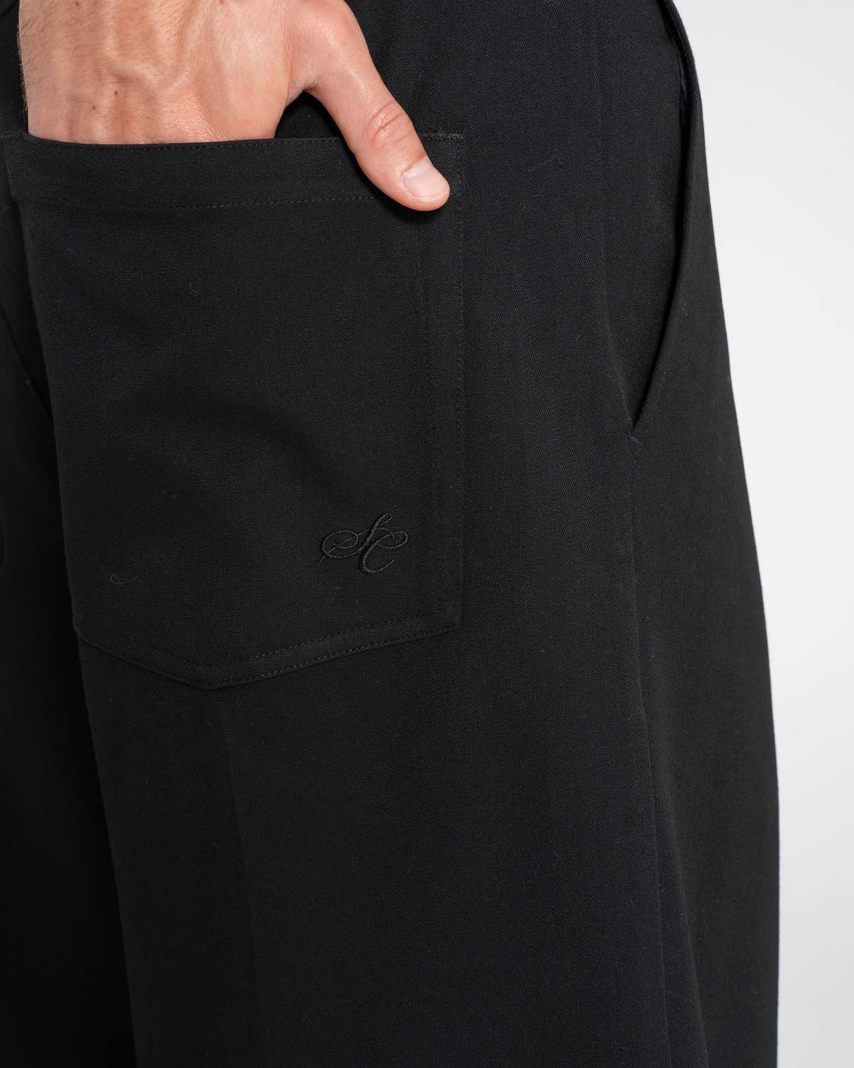 Baggy Suitpants Black