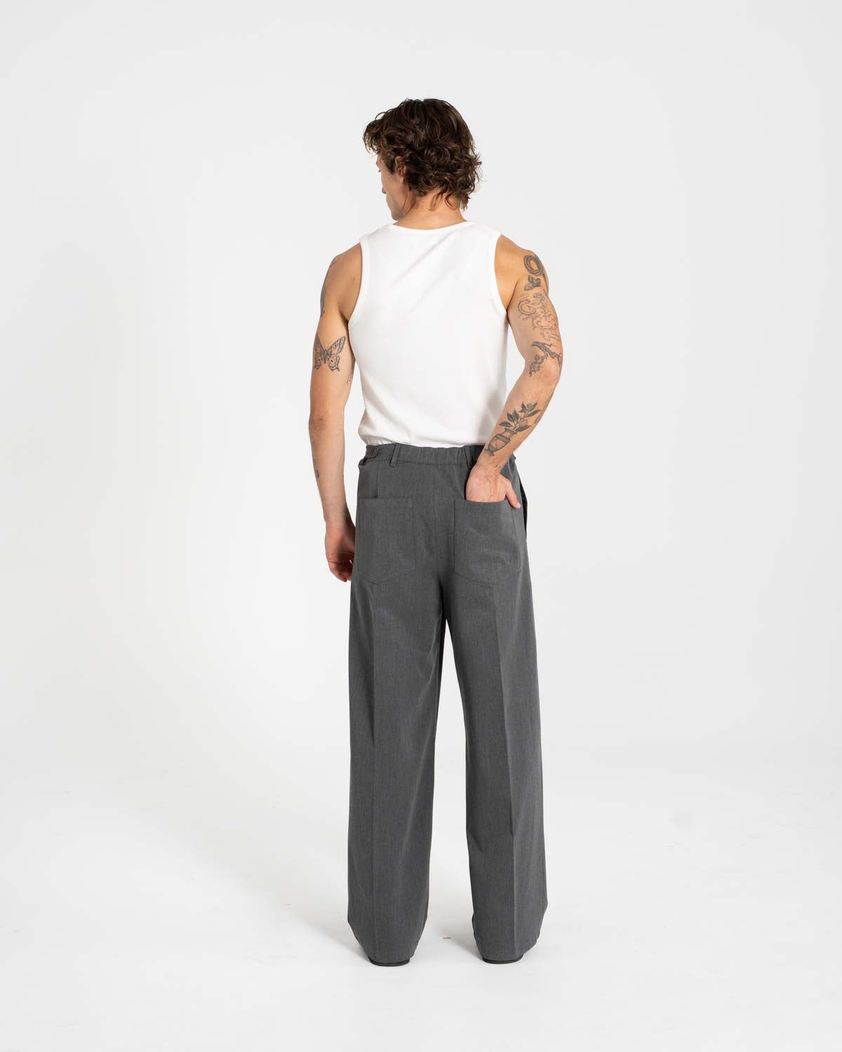 Baggy Suitpants Grey