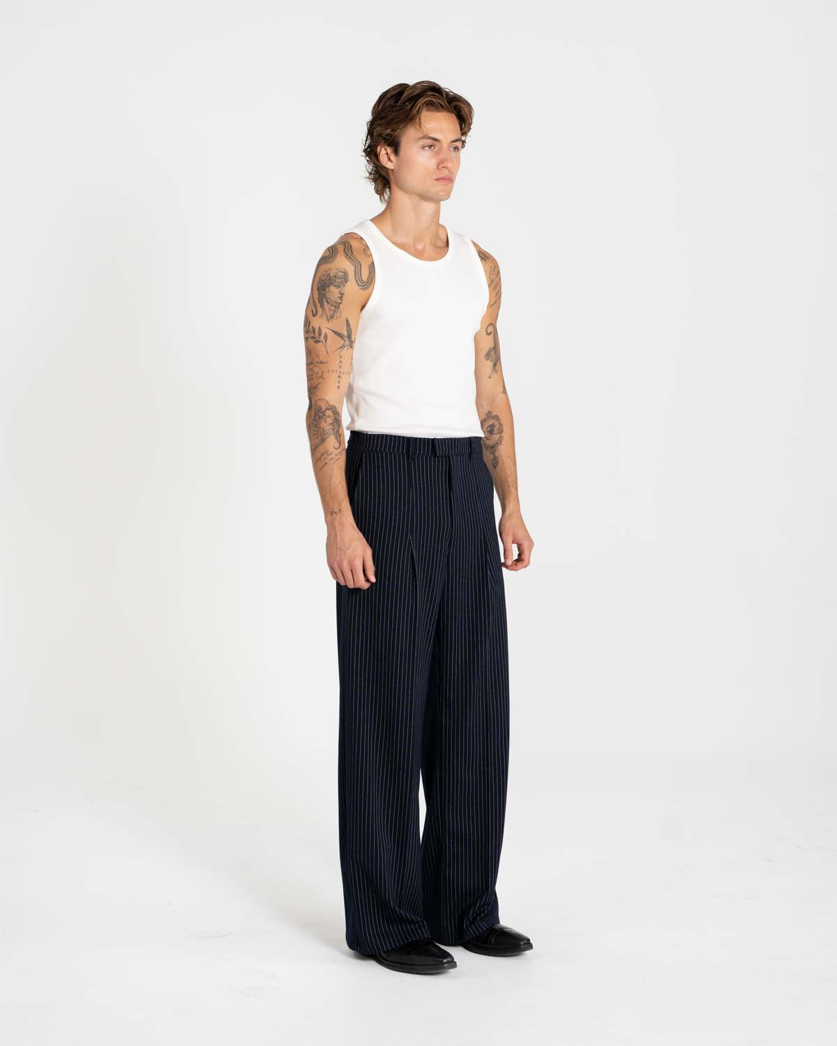 Baggy Suitpants Pinstriped