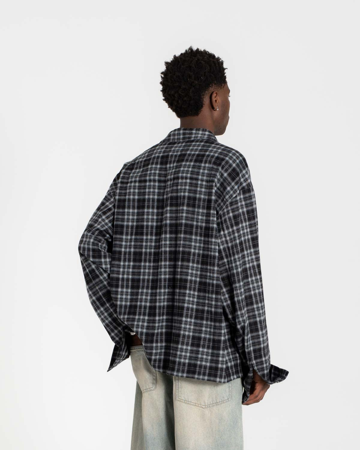 Ternet Flannel Shirt grey