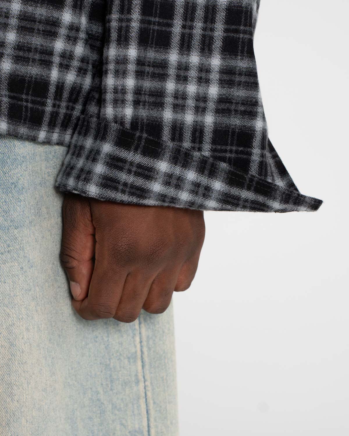 Ternet Flannel Shirt grey