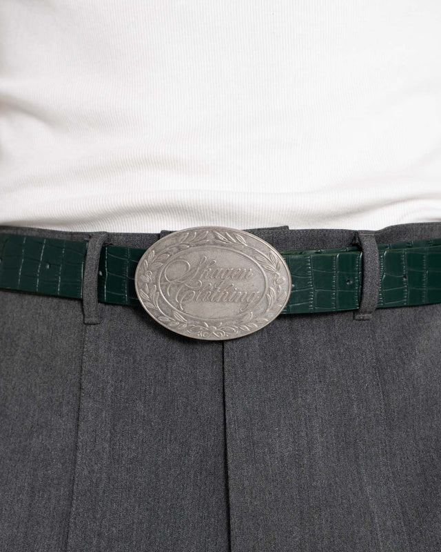 Croc -Gürtelgrün