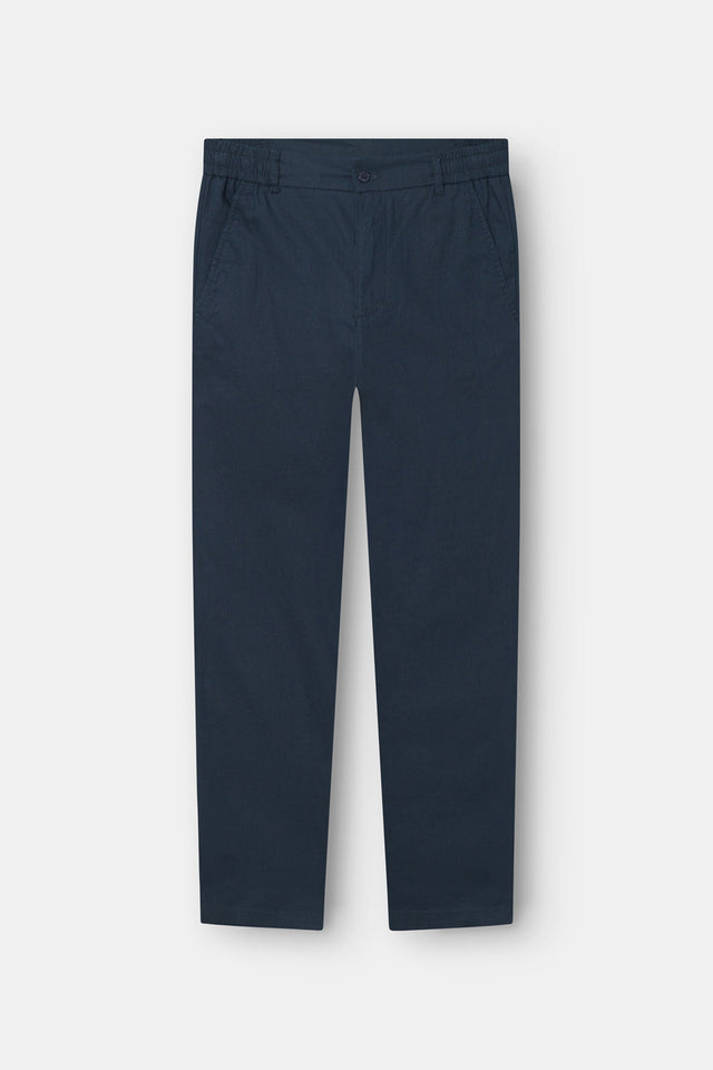 Leinenhose Navy