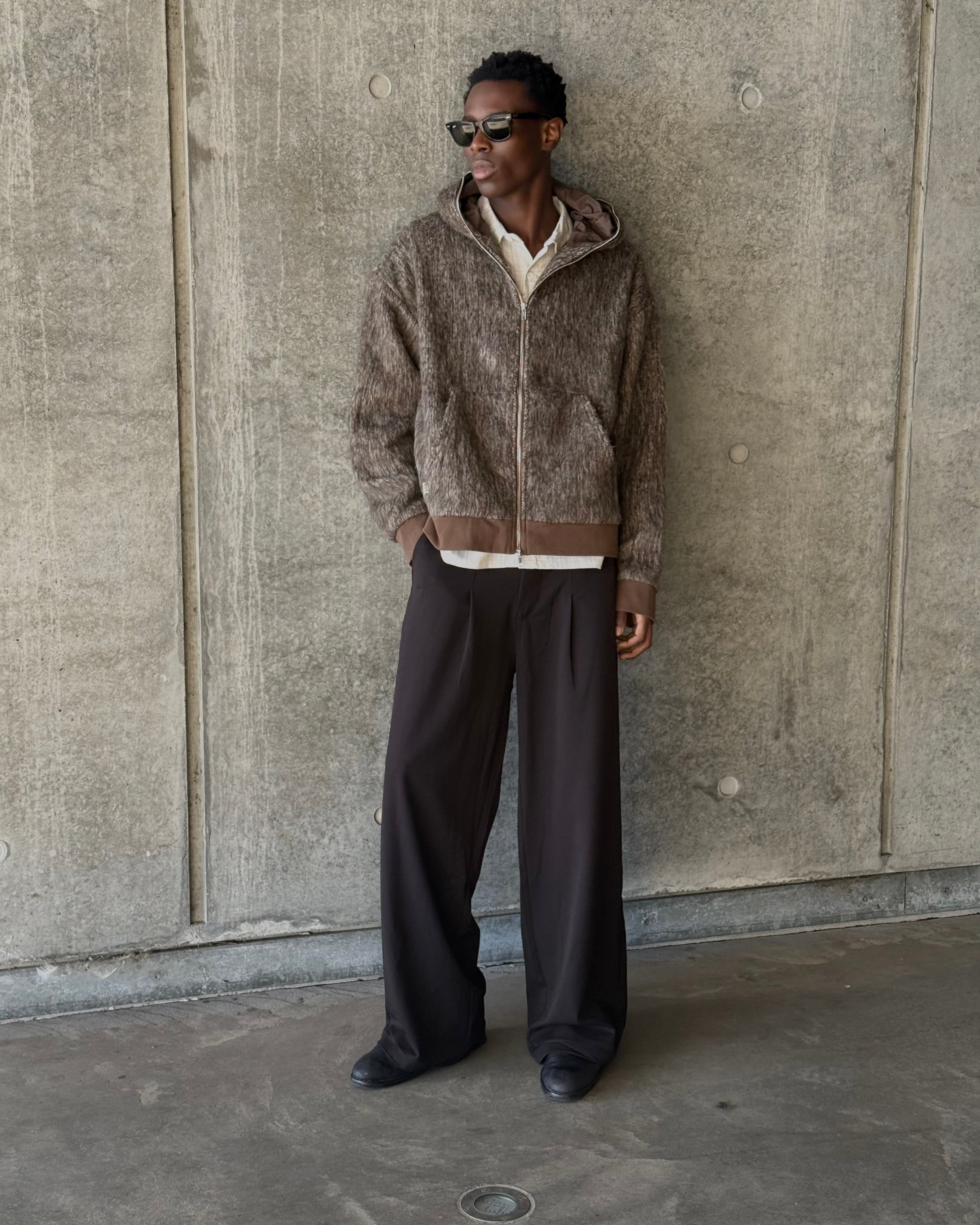 Baggy Suitpants Black