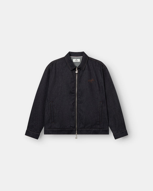Denim Jacket Darkwash Selvedge dame