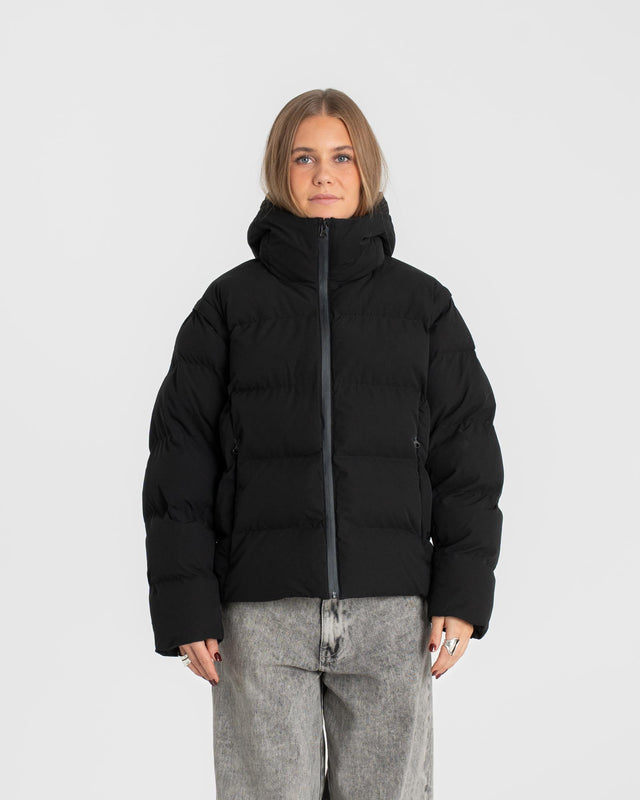 Pufferjacke schwarz