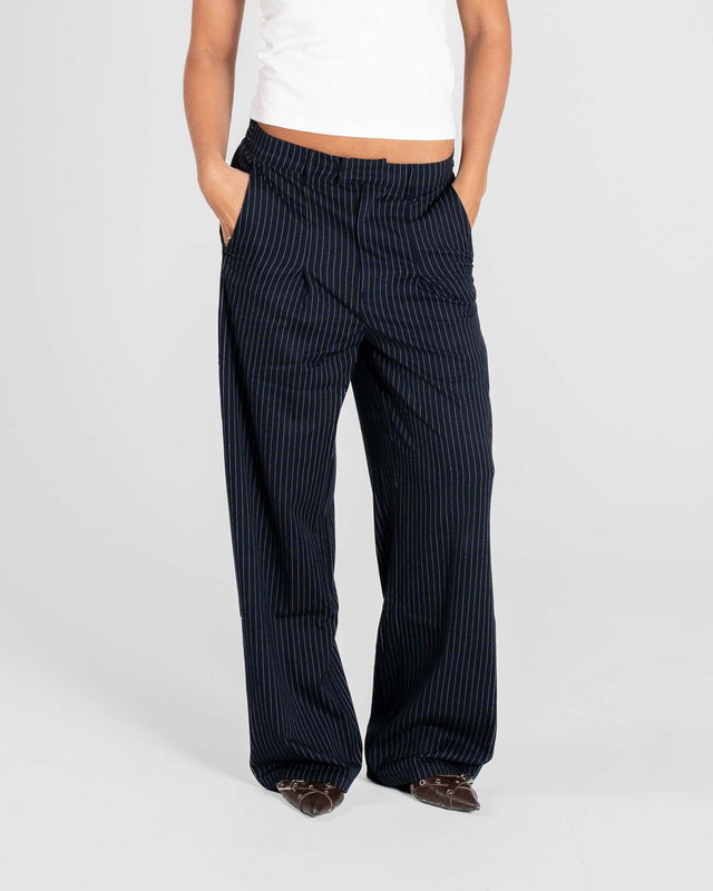 Baggy Suitpants Pinstriped dame