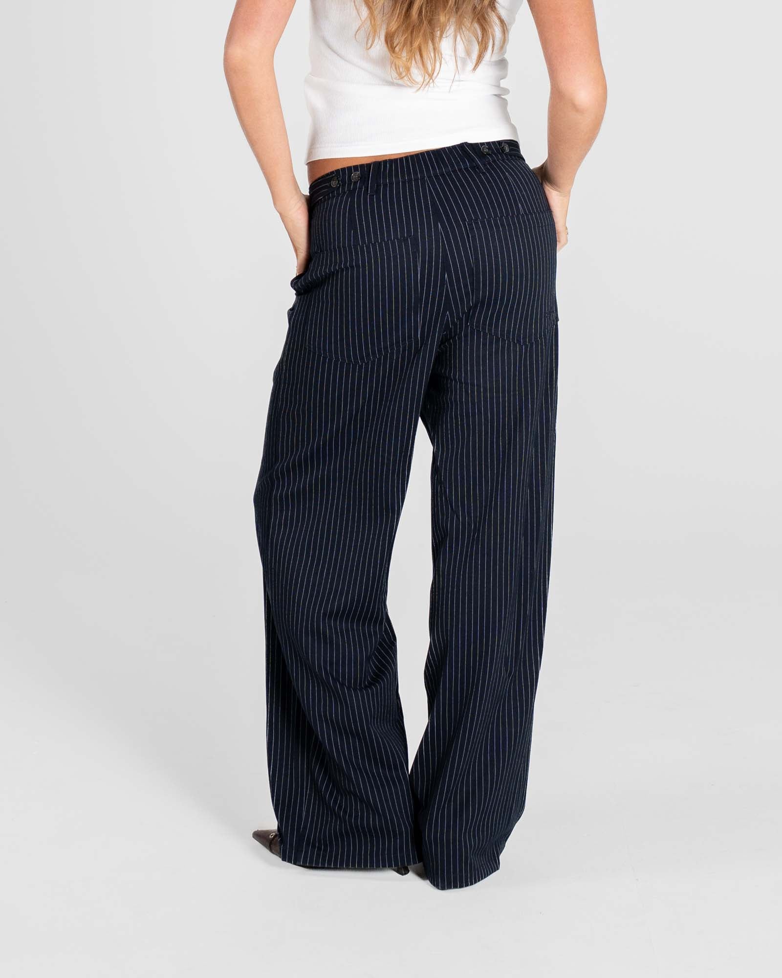 Baggy Suitpants Pinstriped