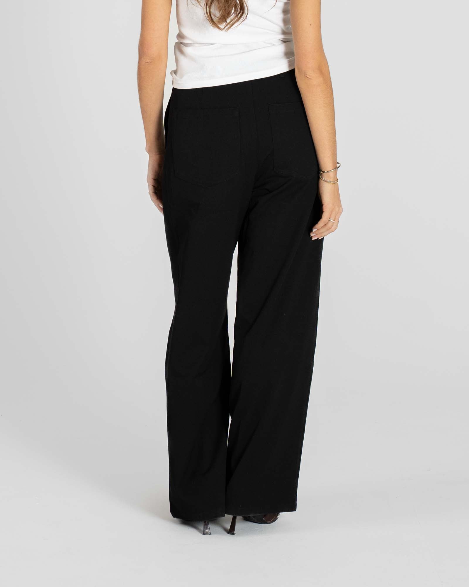 Baggy Suitpants Schwarze Damen