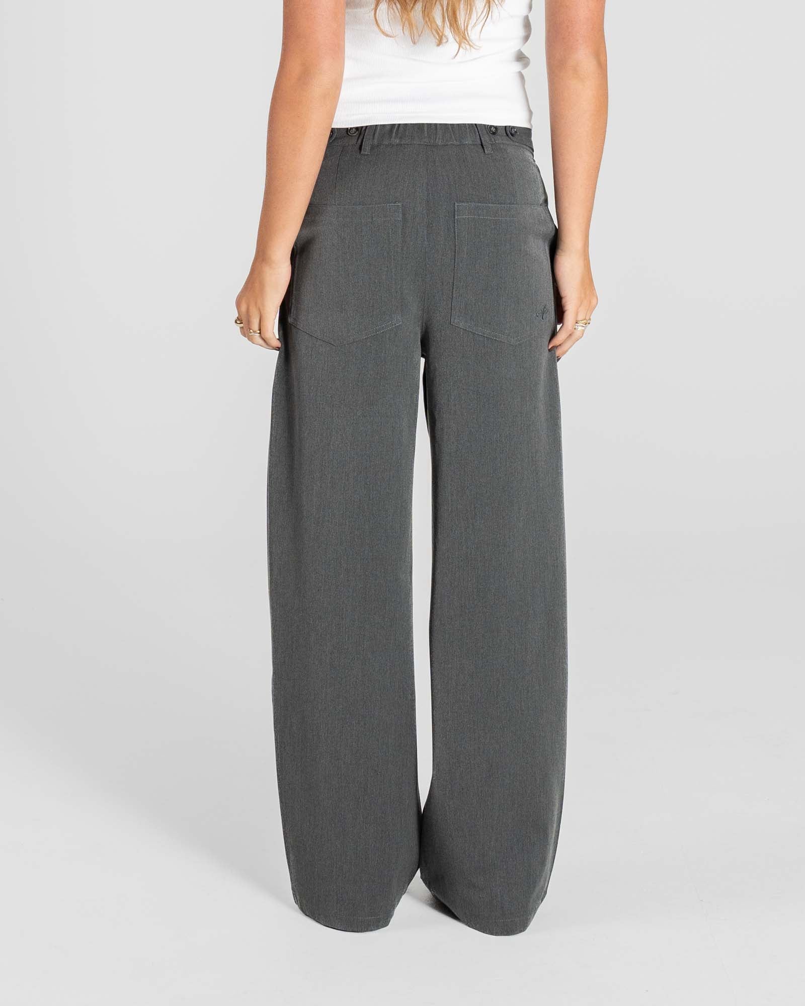 Baggy Suitpants Grey dame