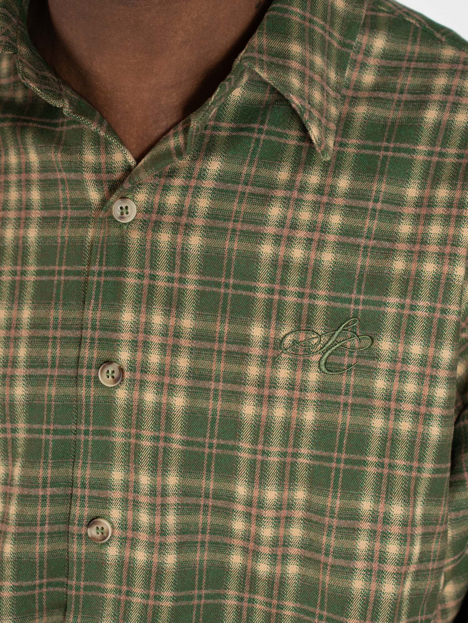 Ternet Flannel shirt Green