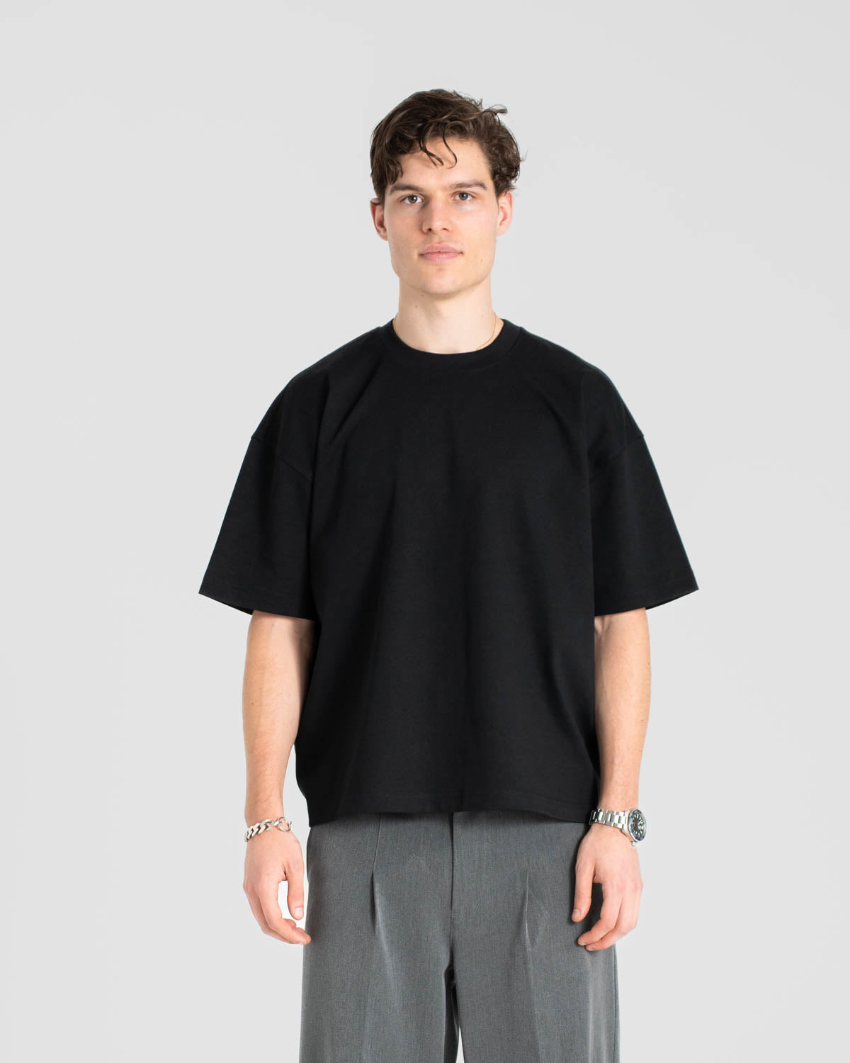 Blank T-Shirt schwarz