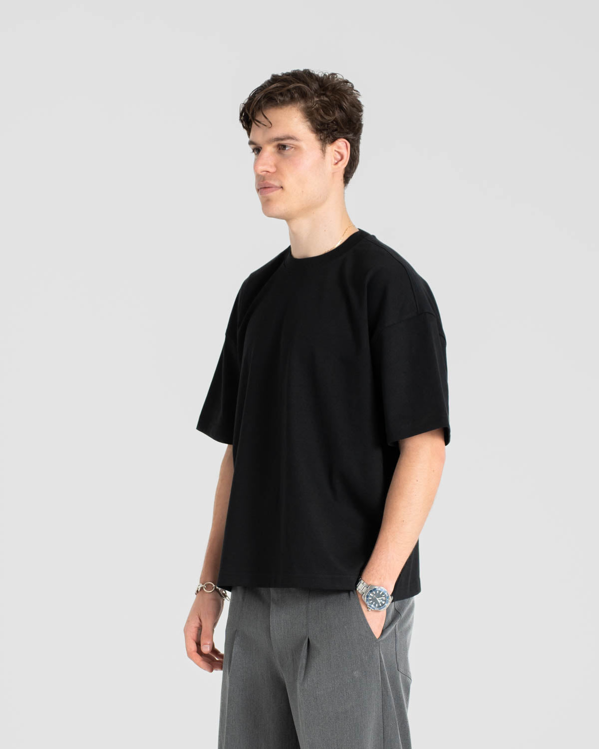 Blank T-Shirt schwarz