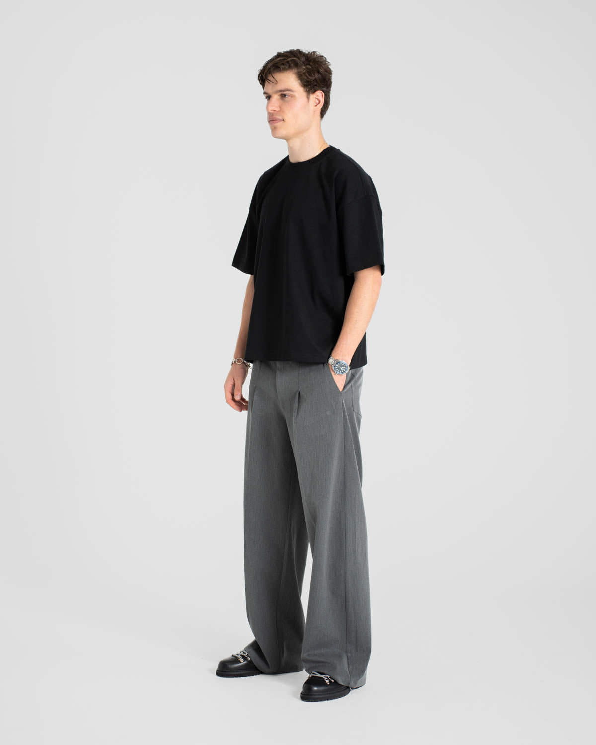 Blank T-Shirt schwarz