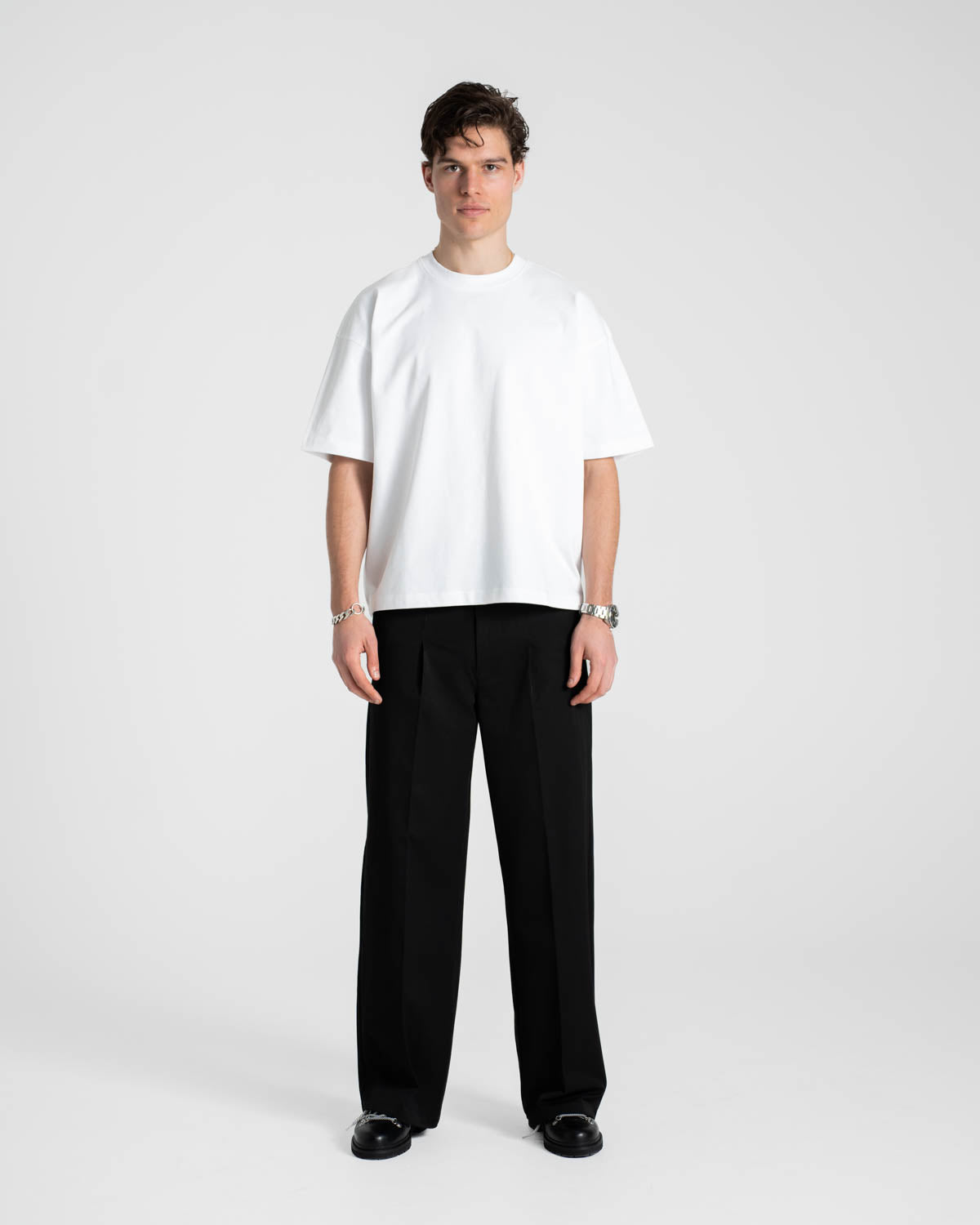 Leeres T-Shirt aus Weiß