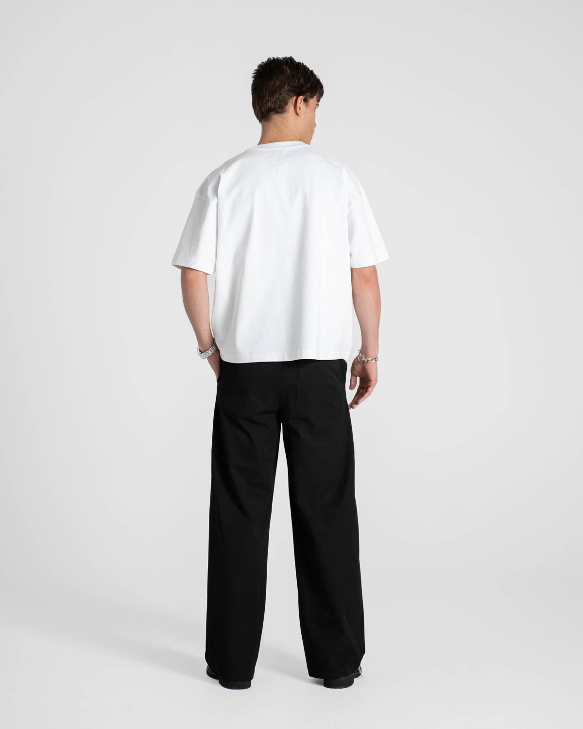 Leeres T-Shirt aus Weiß