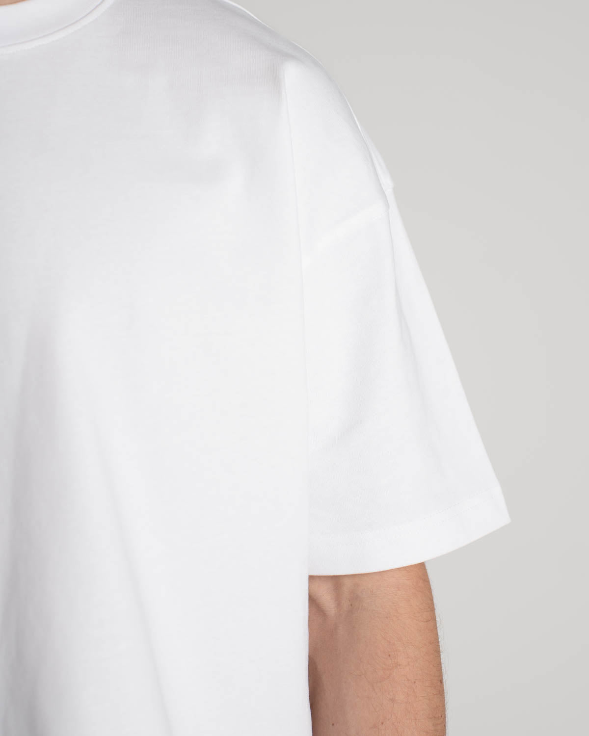 Leeres T-Shirt aus Weiß