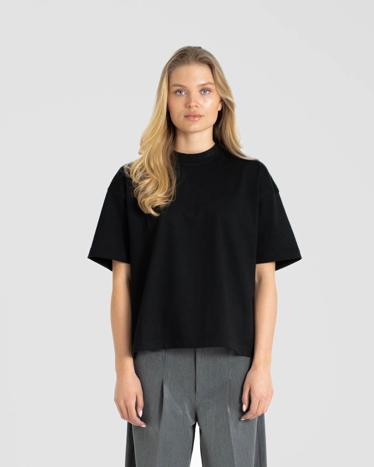 Blank T-Shirt schwarz