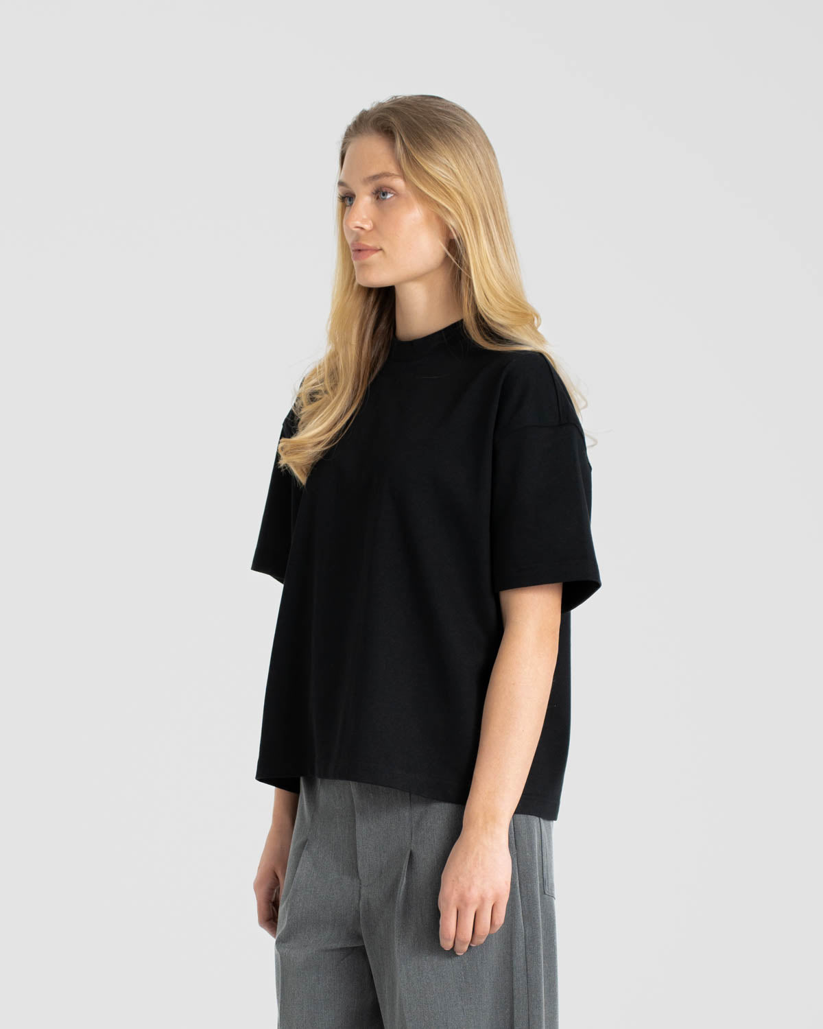 Blank T-Shirt schwarz