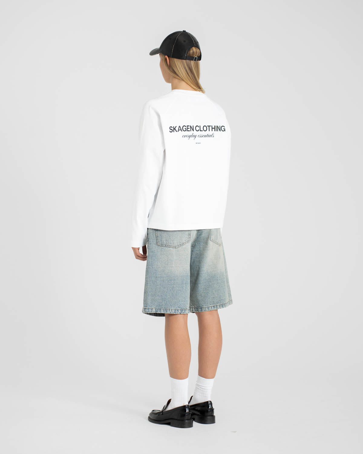 Everyday Essential Raglan Longsleeve White dame