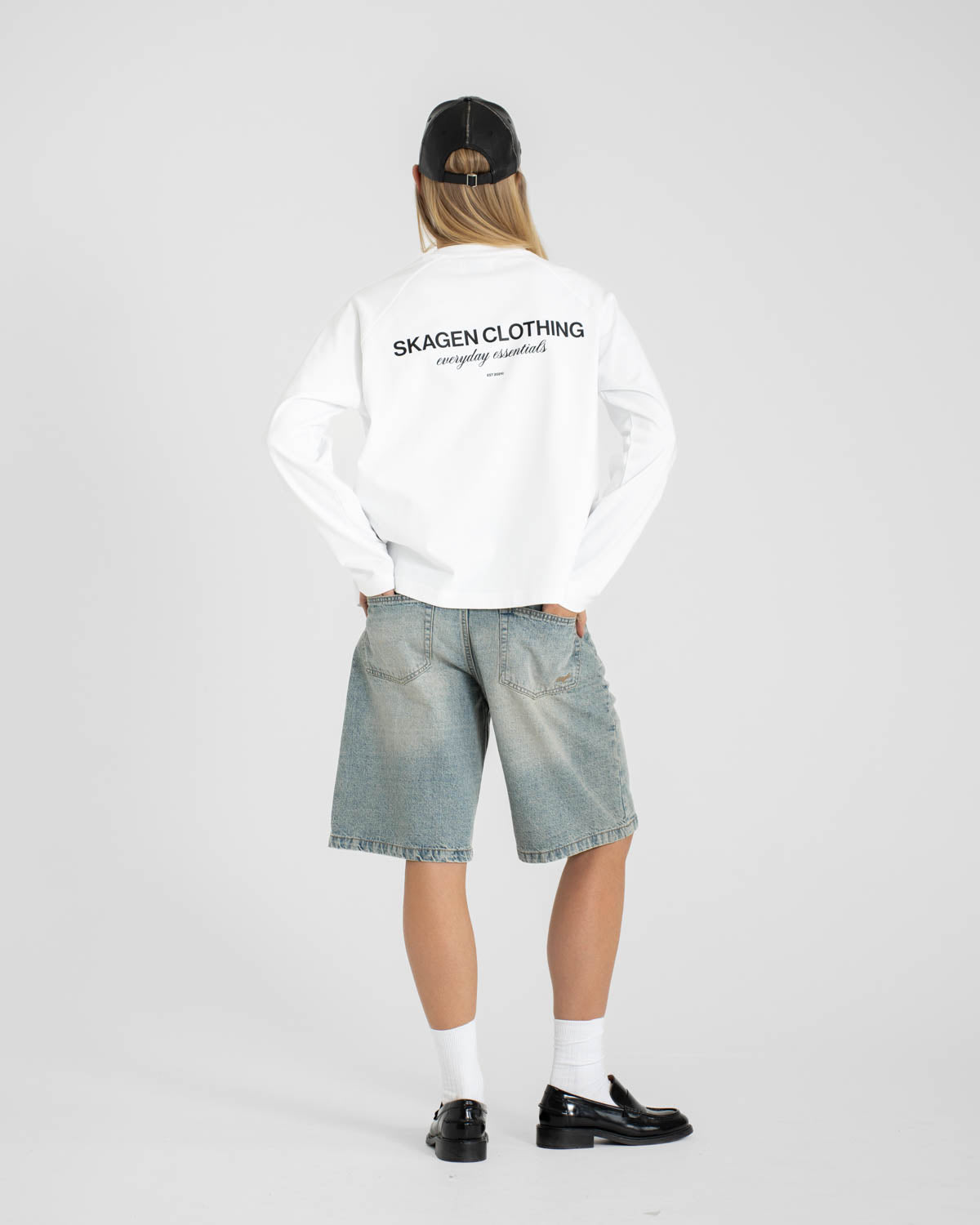 Everyday Essential Raglan Longsleeve White dame