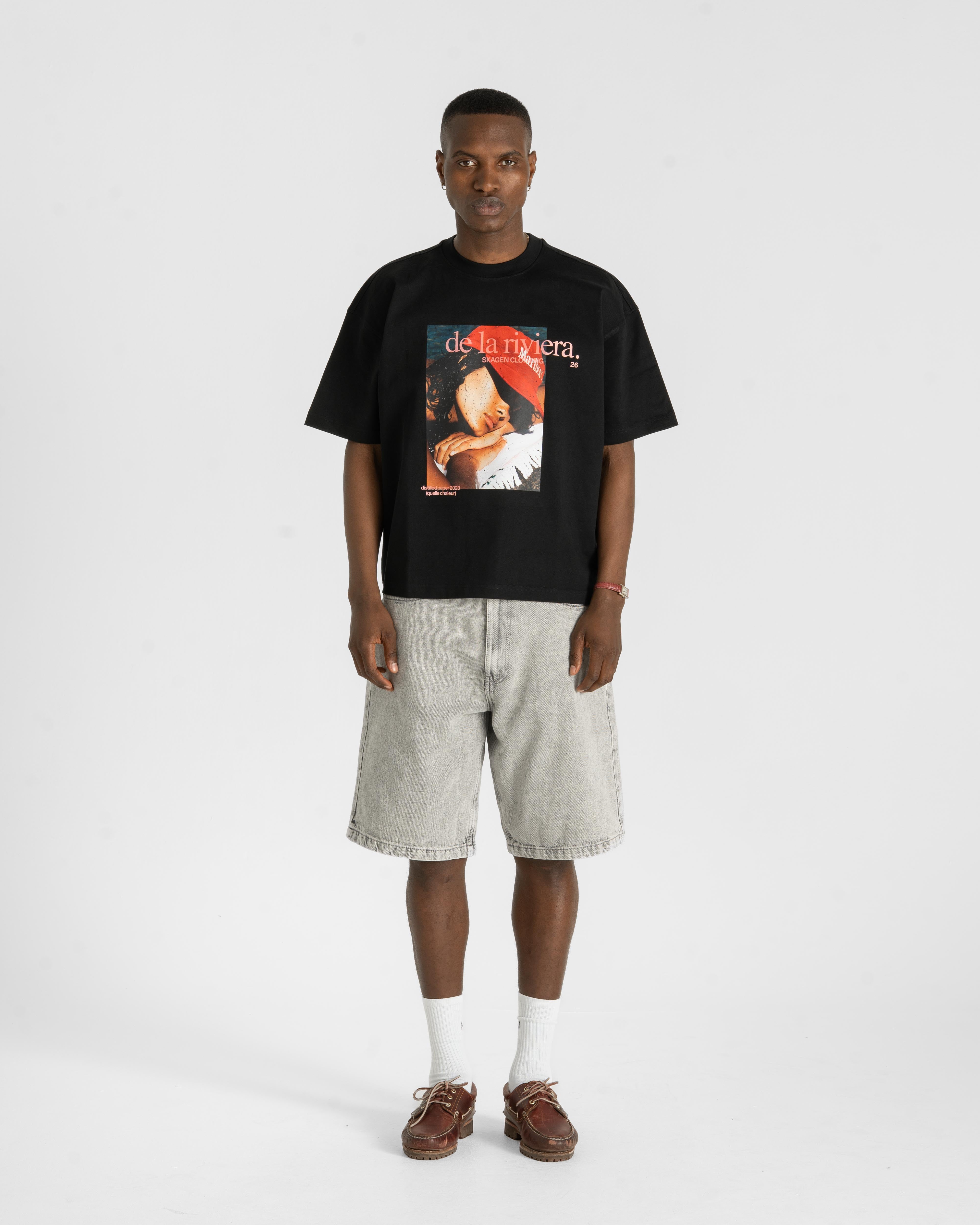 De la Riviera T-shirt Black