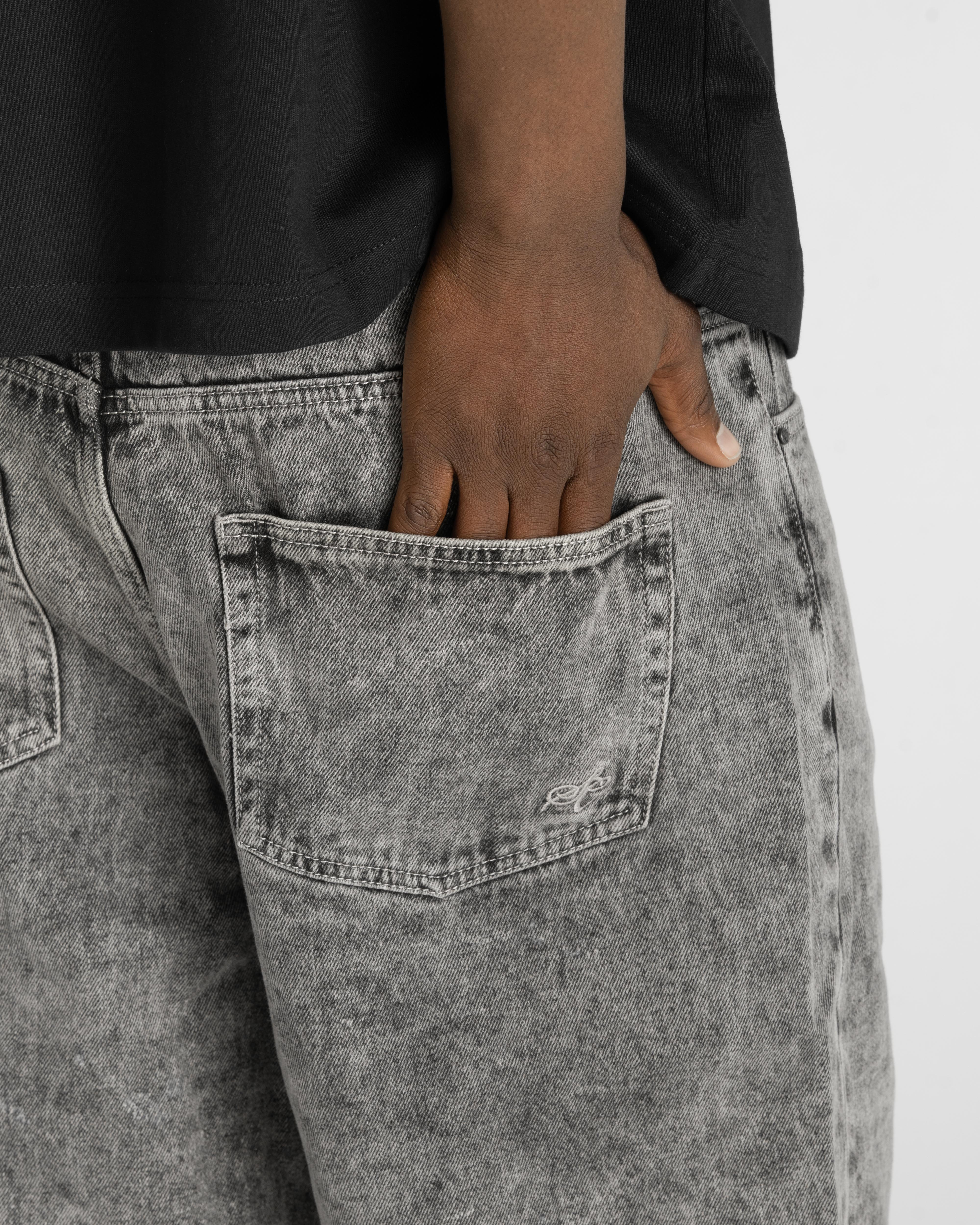 Jorts grau gewaschen