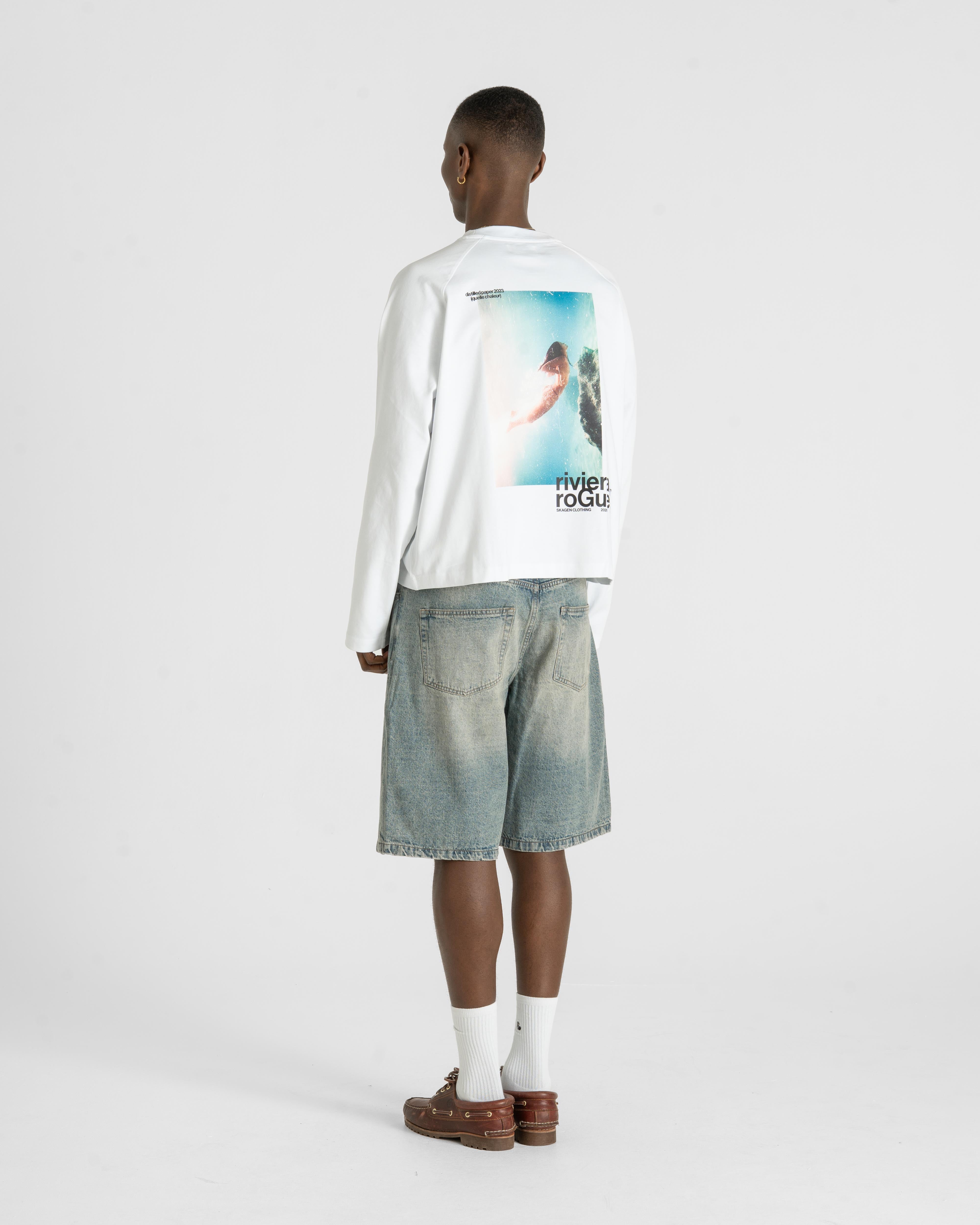 Jorts hellblau Vintagewäsche