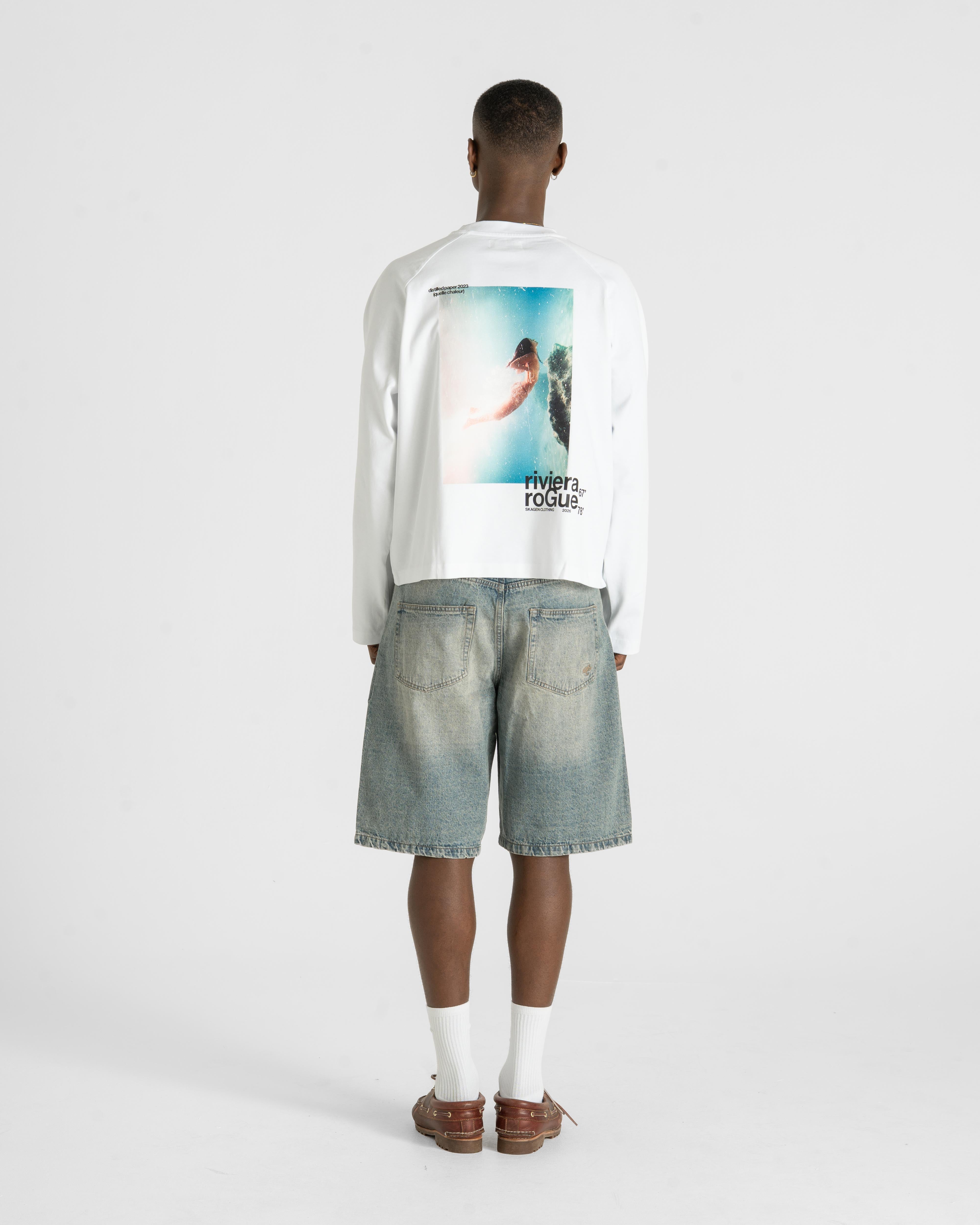 Jorts hellblau Vintagewäsche