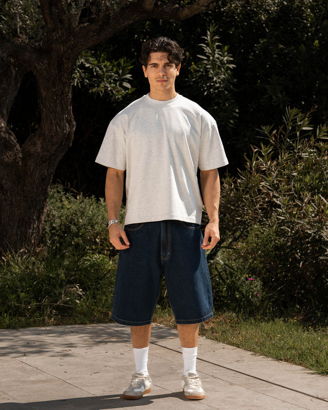 Leeres T-Shirt grau