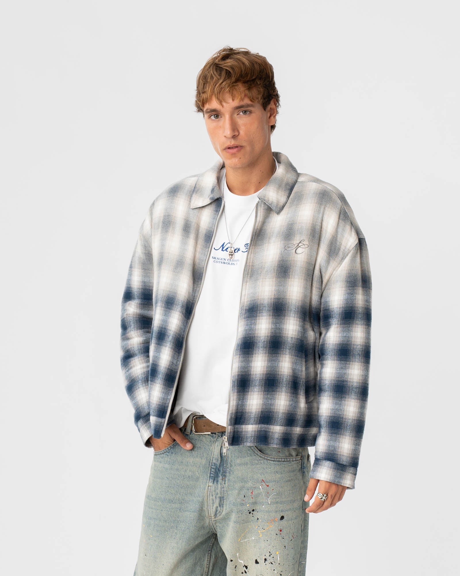Sunfade Jacket Blue