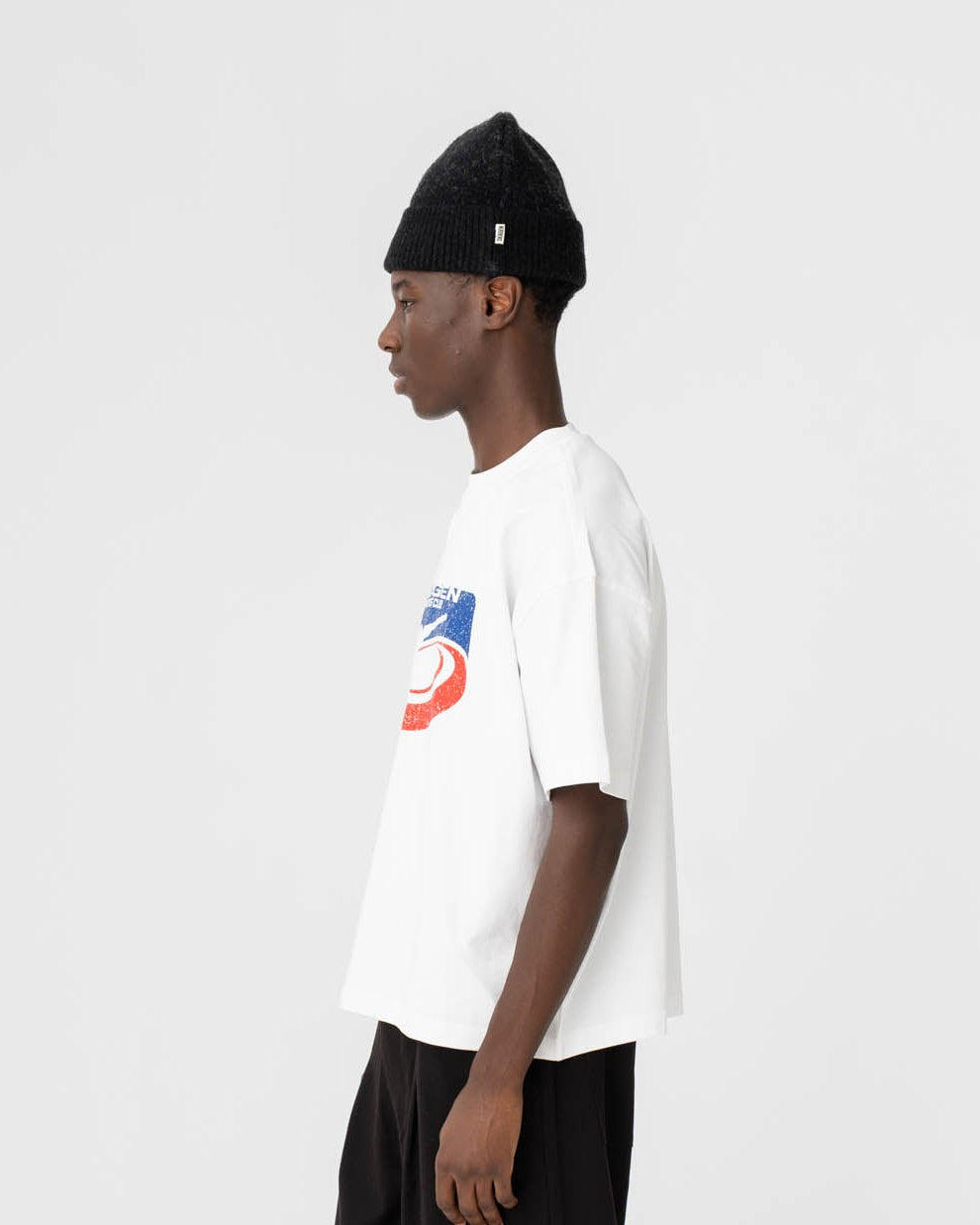 Graphic T-Shirt 'Sports Hunter' White
